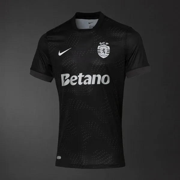 Camiseta de fútbol Sporting CP 2025/26 VISITANTE MANGA CORTA VERSION FAN